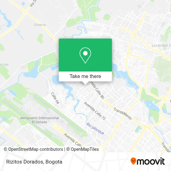 Rizitos Dorados map