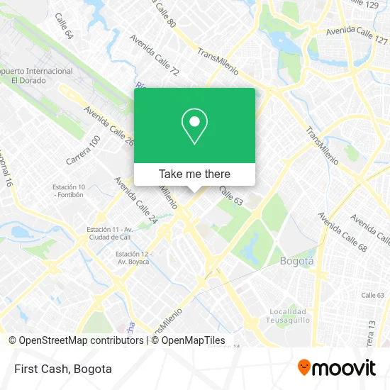 First Cash map