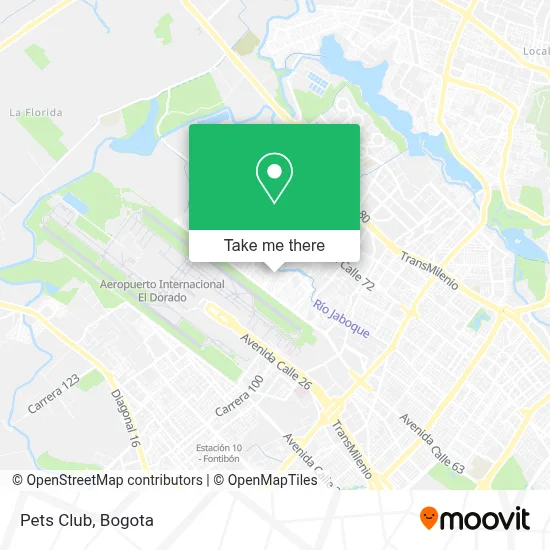 Pets Club map