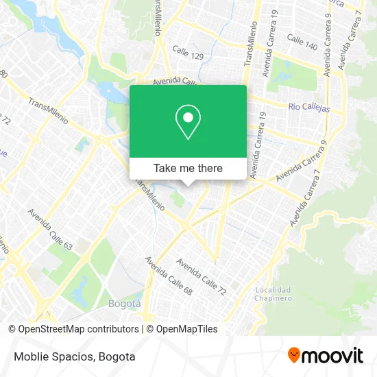 Moblie Spacios map