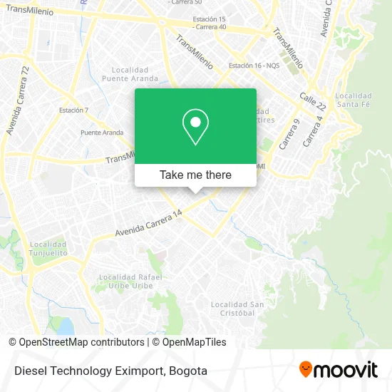 Diesel Technology Eximport map