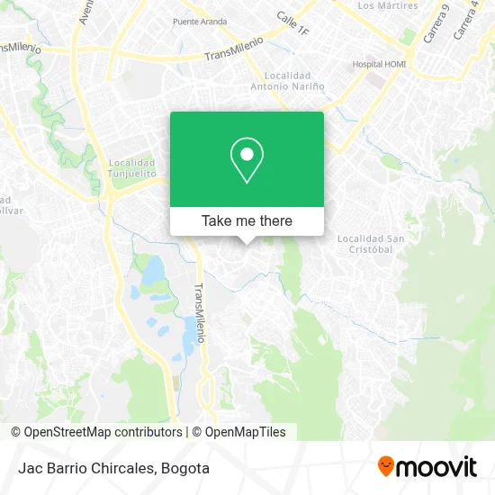 Jac Barrio Chircales map