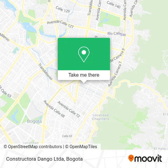 Constructora Dango Ltda map