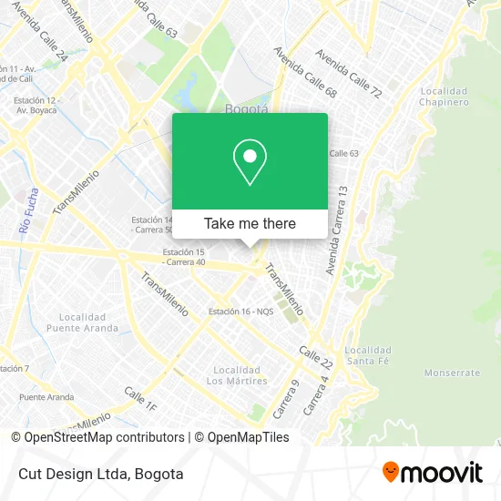 Cut Design Ltda map