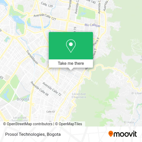 Prosol Technologies map