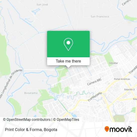 Print Color & Forma map