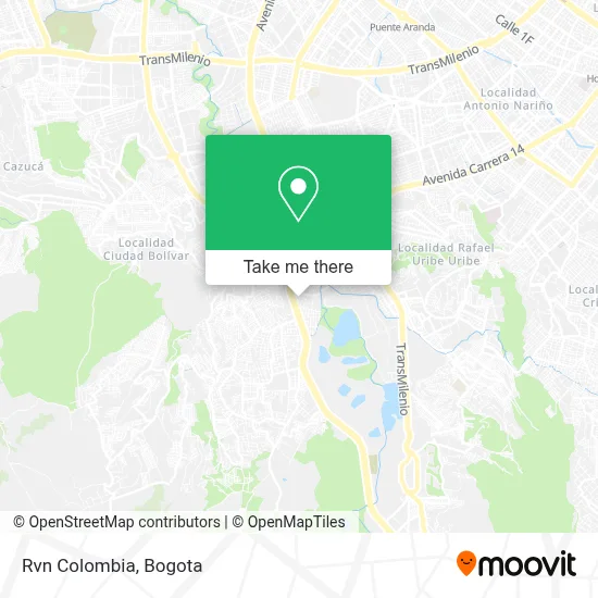 Rvn Colombia map