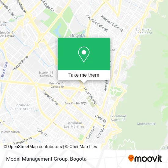 Model Management Group map
