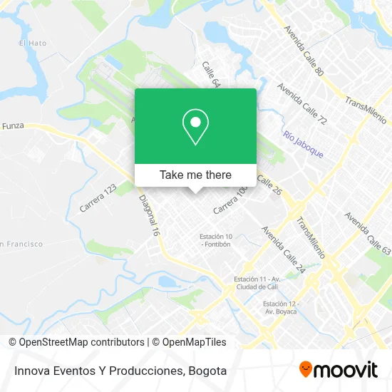 Innova Eventos Y Producciones map