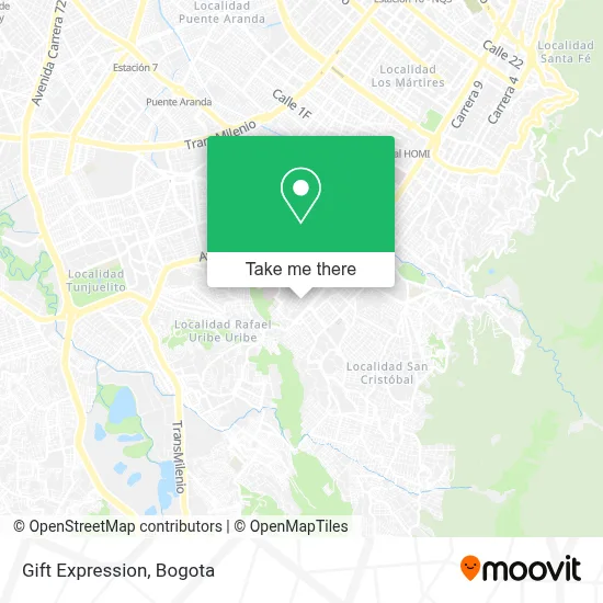 Gift Expression map