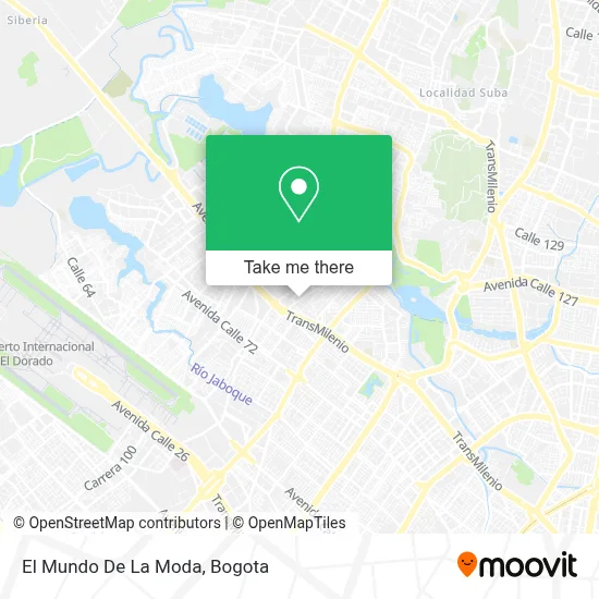El Mundo De La Moda map
