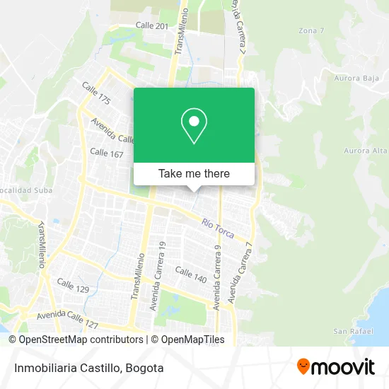 Inmobiliaria Castillo map