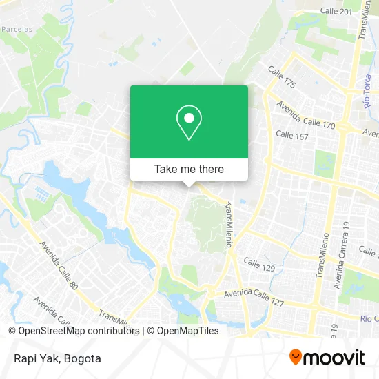 Mapa de Rapi Yak