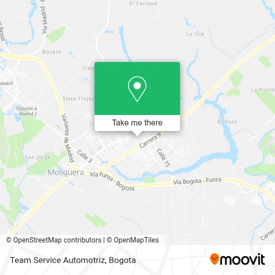 Team Service Automotriz map