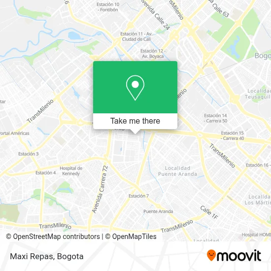 Maxi Repas map