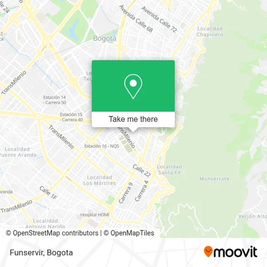 Funservir map