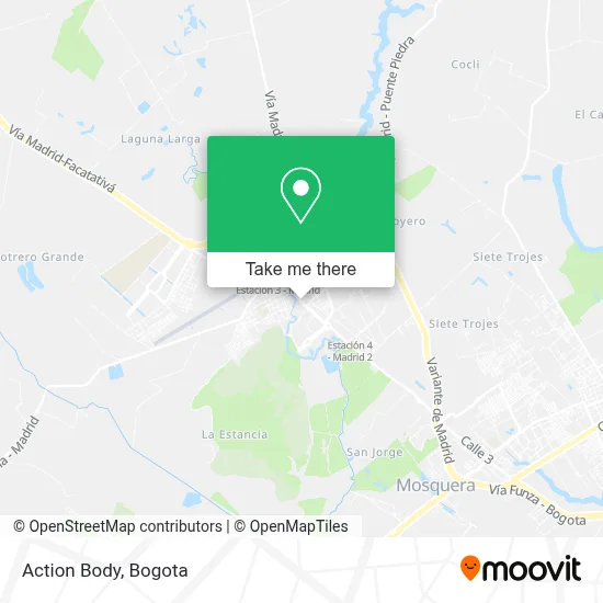 Action Body map