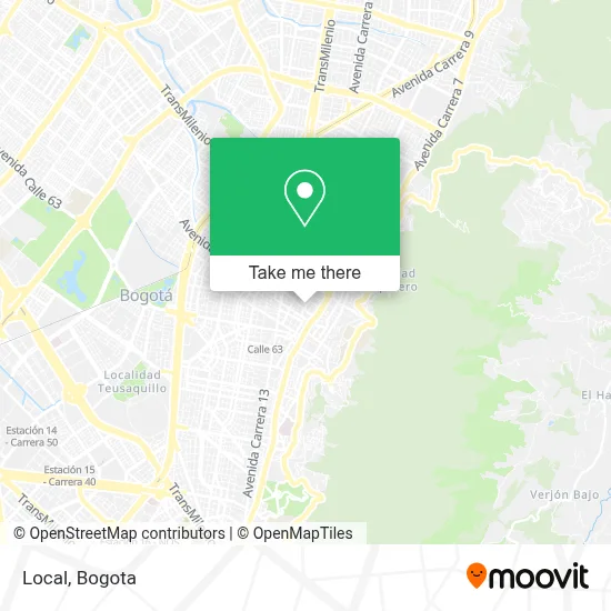 Local map