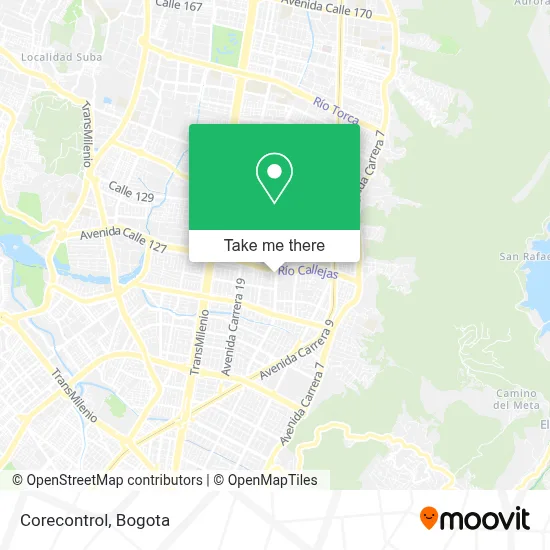 Corecontrol map
