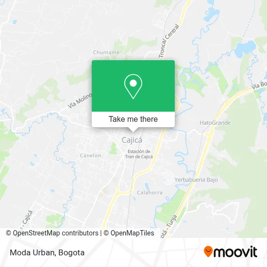 Moda Urban map