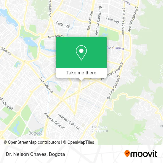 Dr. Nelson Chaves map