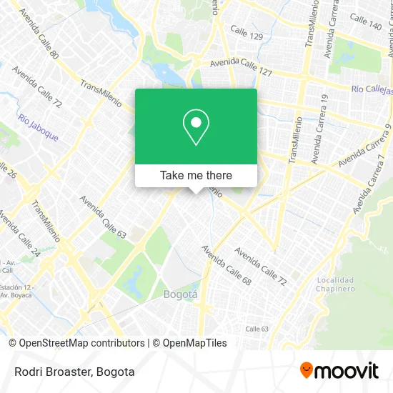 Rodri Broaster map