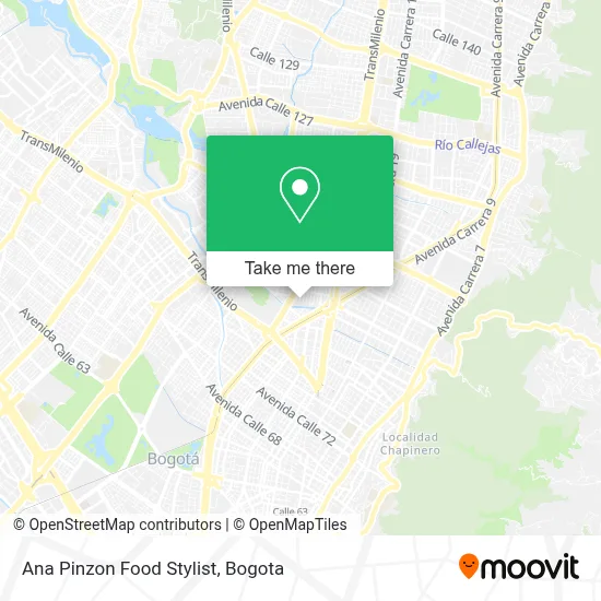 Ana Pinzon Food Stylist map