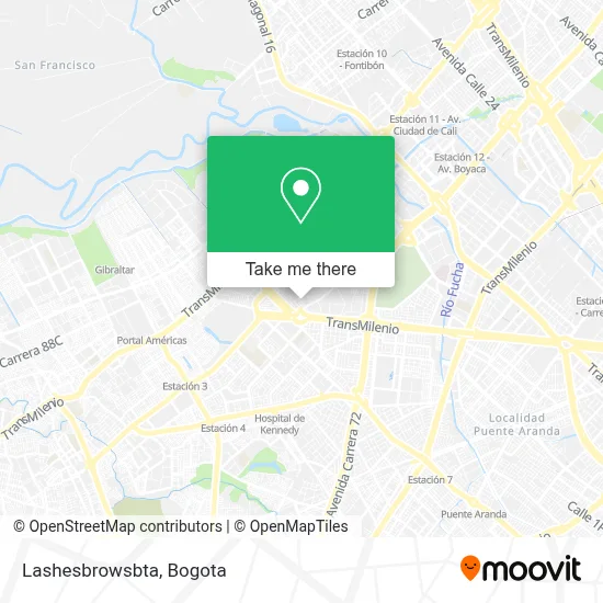 Lashesbrowsbta map