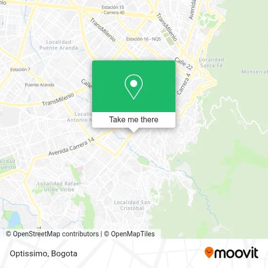 Optissimo map