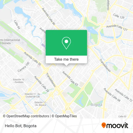 Hello Bot map