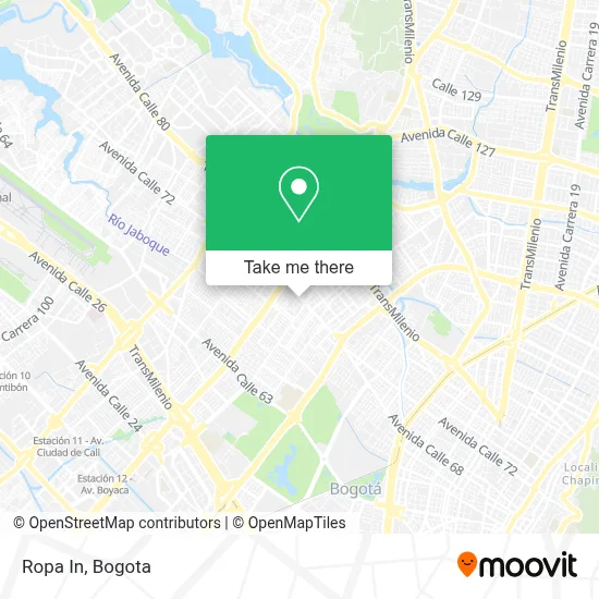 Mapa de Ropa In