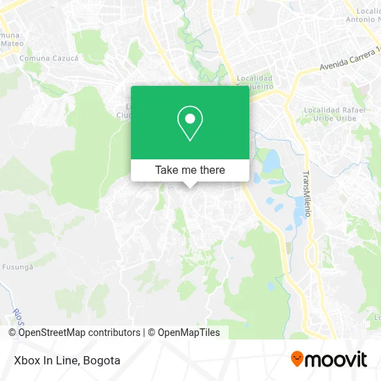 Xbox In Line map