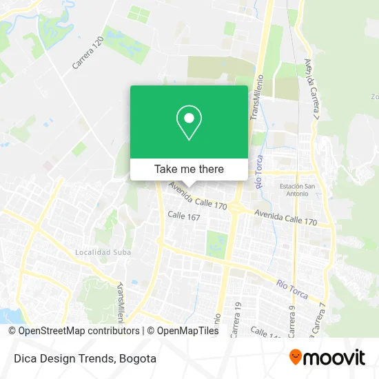 Dica Design Trends map