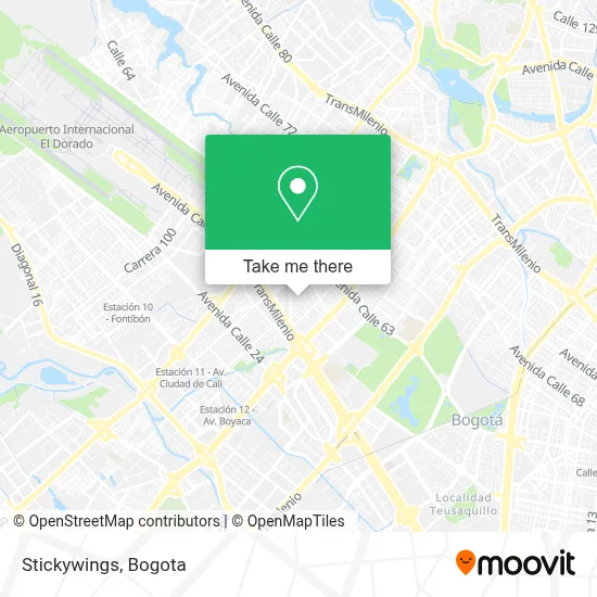 Stickywings map