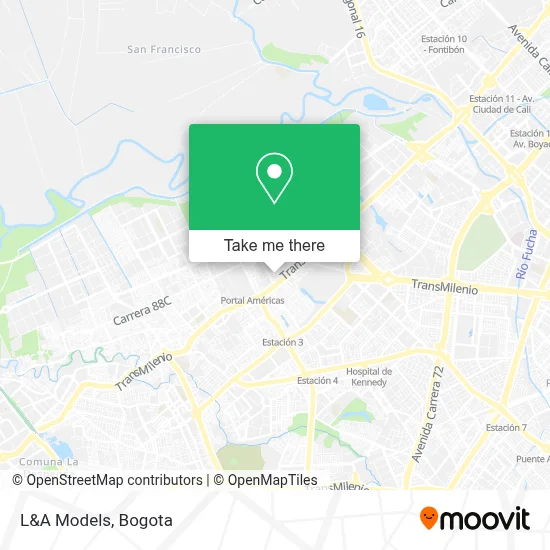 L&A Models map