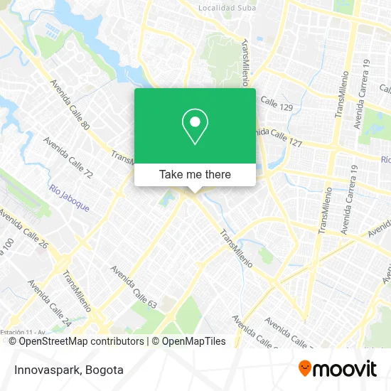 Innovaspark map
