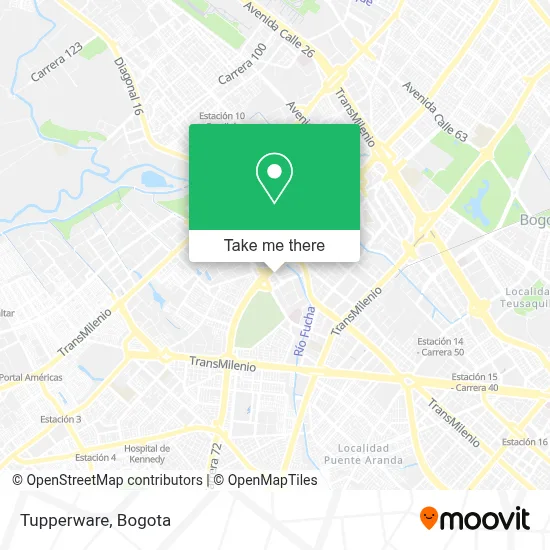 Tupperware map