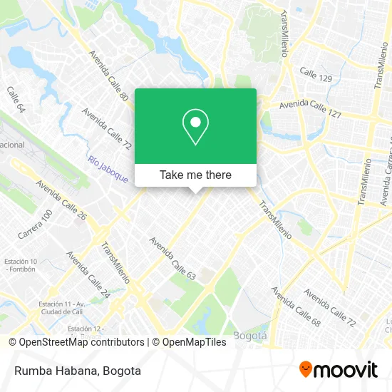 Rumba Habana map