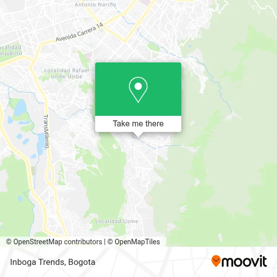 Inboga Trends map