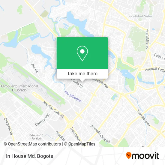 In House Md map