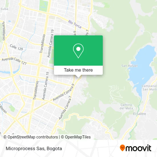 Microprocess Sas map