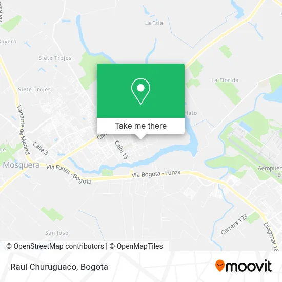 Raul Churuguaco map