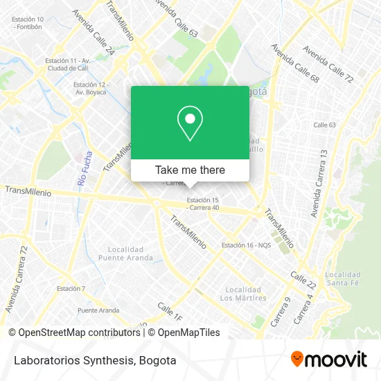 Laboratorios Synthesis map