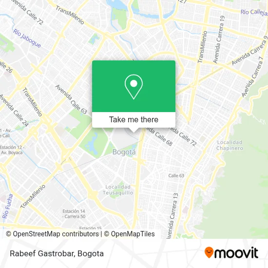Rabeef Gastrobar map