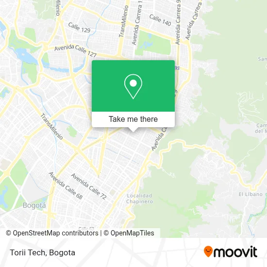 Torii Tech map