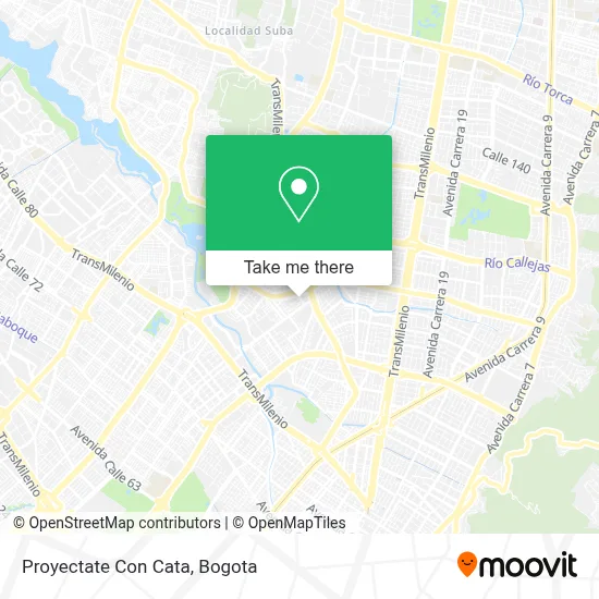 Proyectate Con Cata map