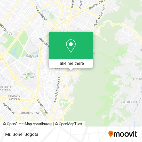 Mr. Bone map