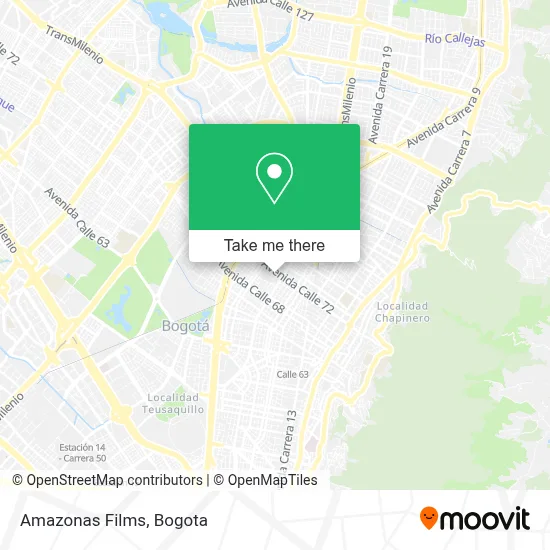 Amazonas Films map