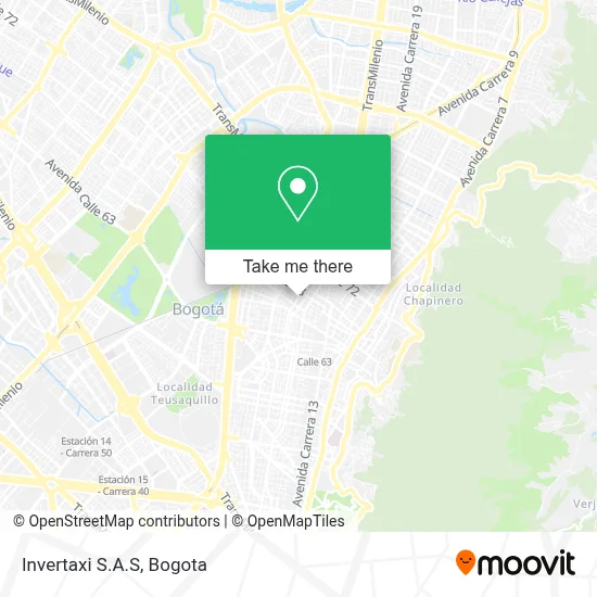Invertaxi S.A.S map