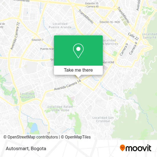 Autosmart map